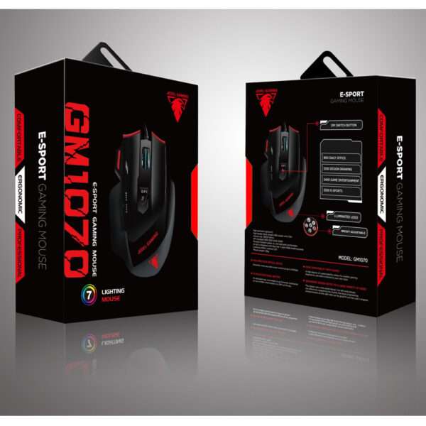 JEDEL GM 1070 WIRED GAMING MOUSE - Image 5