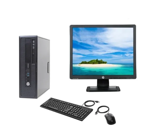 Hp 800 G1 i5 4th GenDesktop Full Set with 19inch HP LCD Monitor - Image 5