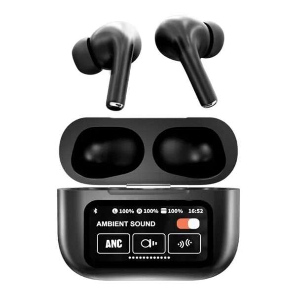 A9 Pro Wireless Bluetooth Headphones with LED Touch Screen - Image 2