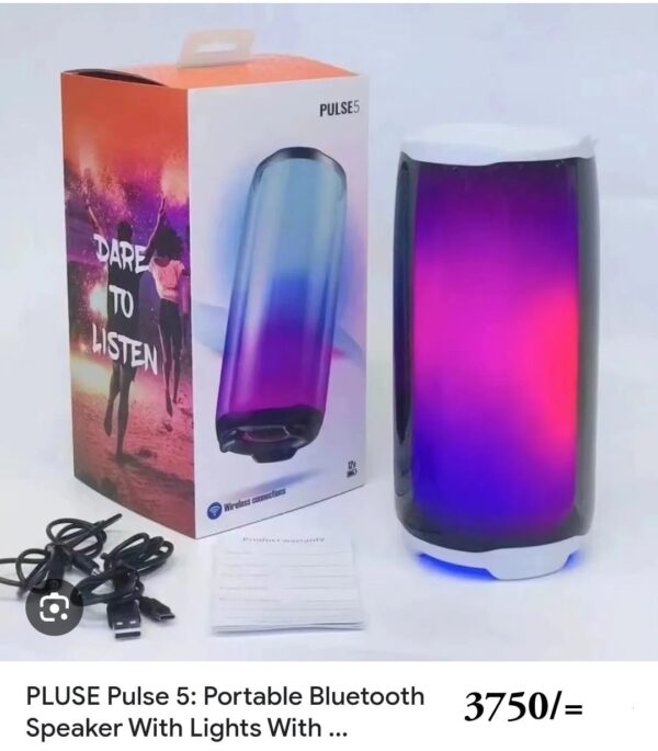 Latest Wireless Outdoor Waterproof Portable Subwoofer Bass Wireless RGB 4 Pulse 5 Speaker - Image 7