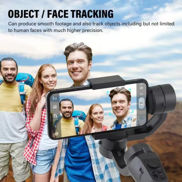 F6 Gimbal 3 Axis Cell Phone Flexible Gimbal Stabilizer  For Smartphone - Image 5